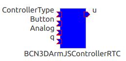 GClueロボットアームゲームコントローラ指令値変換RTC